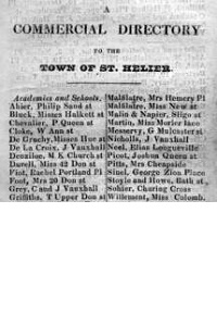 Strangers Guide to the Island of Jersey, ca 1835