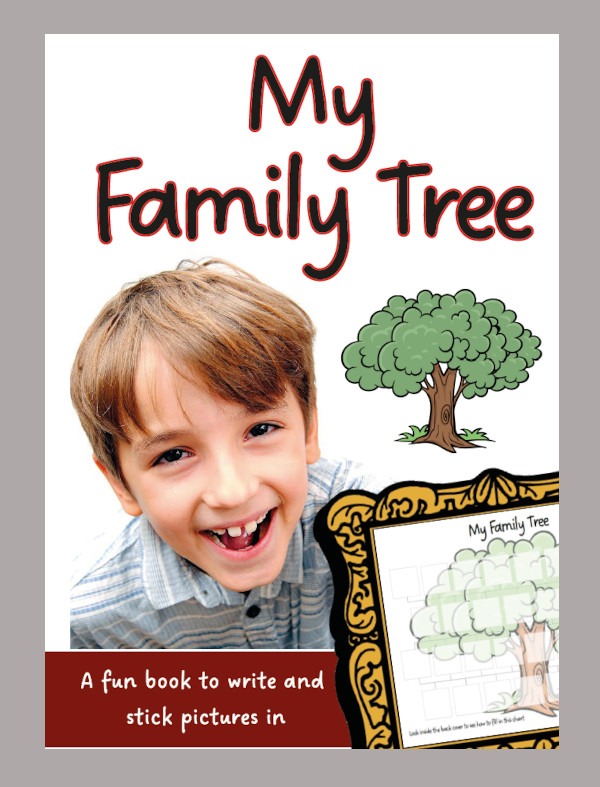 Childrens Family Tree Book- clearance