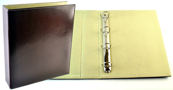 A4 Portrait Leather Binder